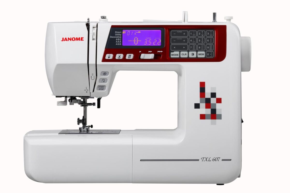 چرخ خیاطی و گلدوزی ژانومه مدل xl607